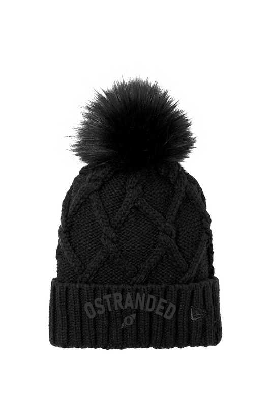 Faux Fur Pom Beanie