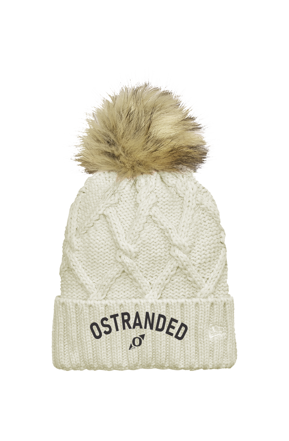 Faux Fur Pom Beanie
