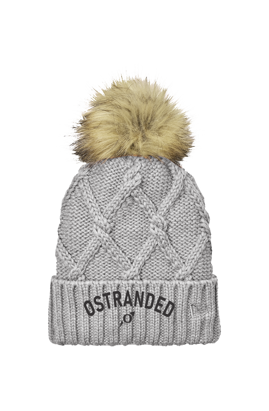 Faux Fur Pom Beanie
