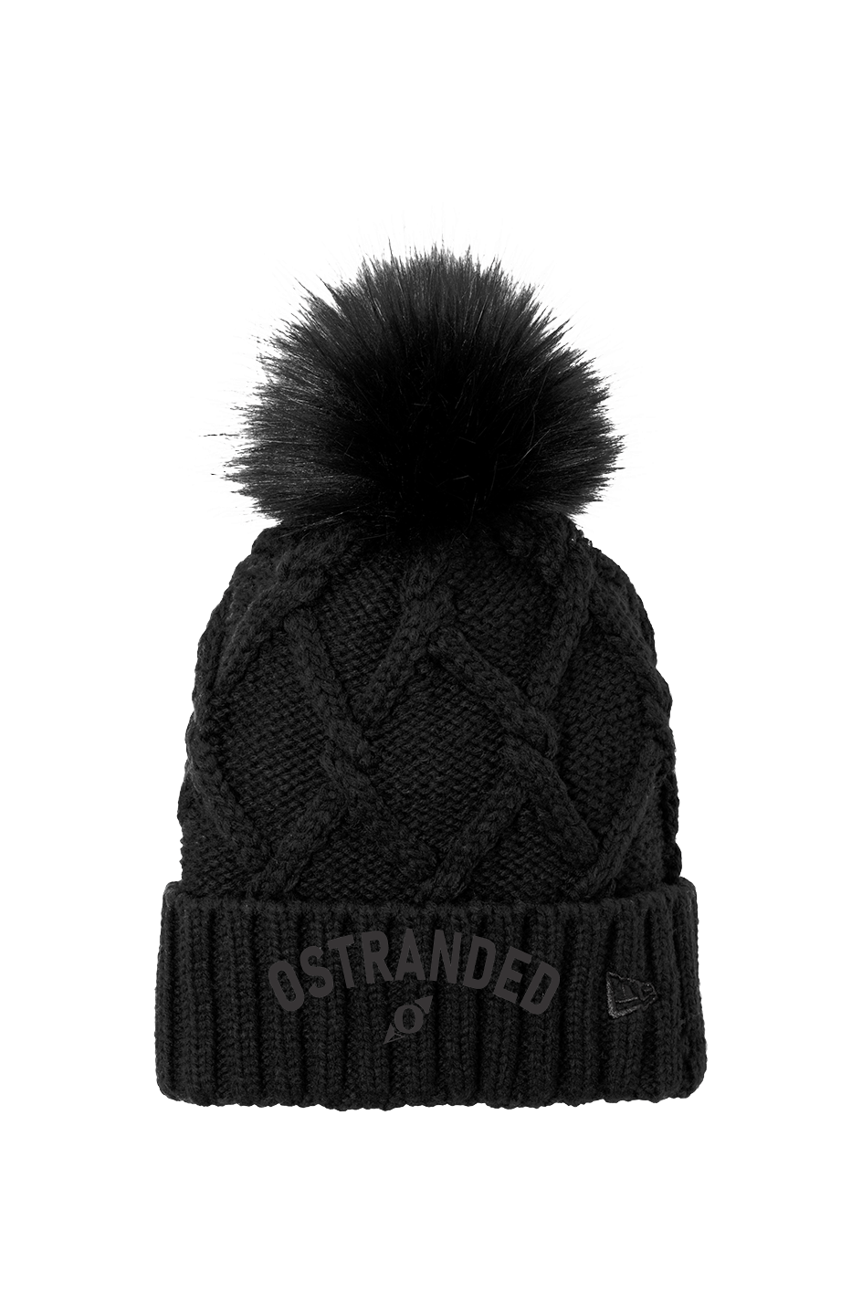Faux Fur Pom Beanie